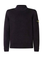Boys Black High-neck Sweater 1