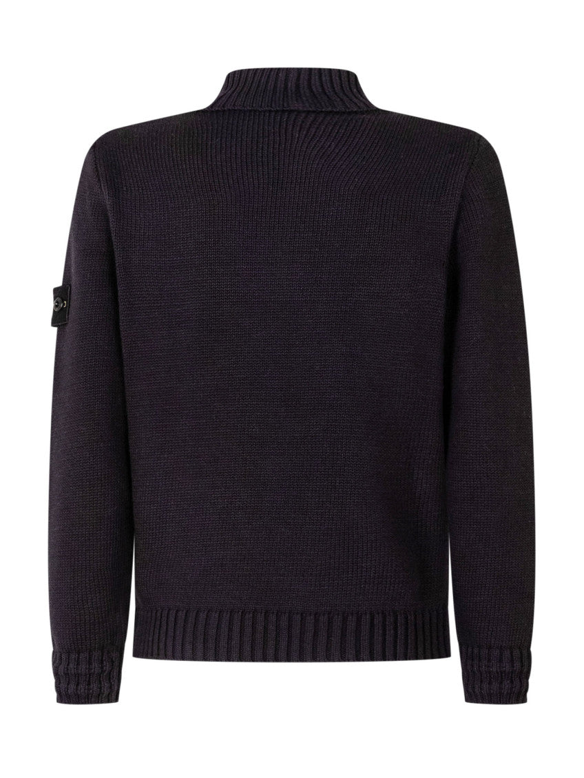 Boys Black High-neck Sweater 2