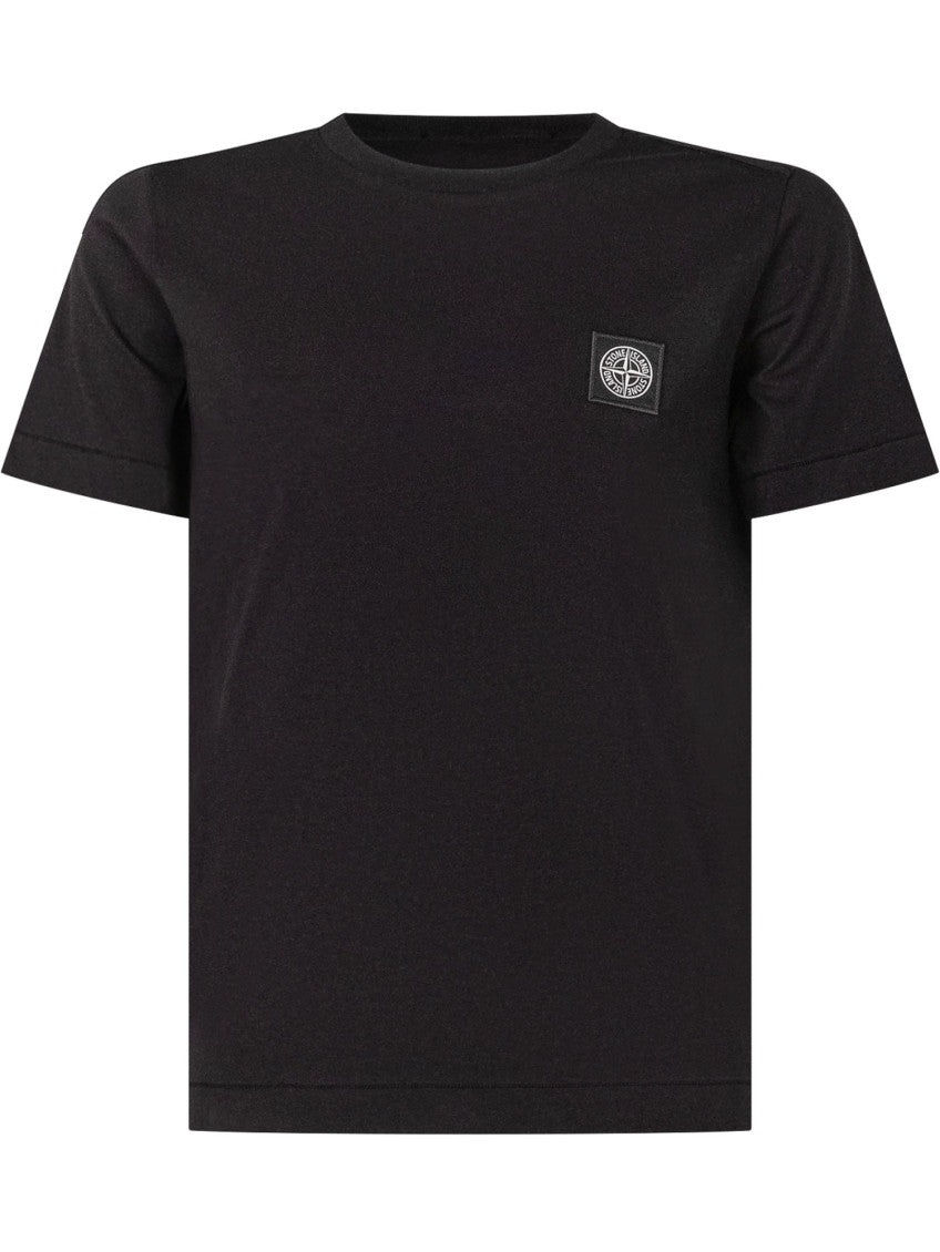 Kids Black Logo T-Shirt 1
