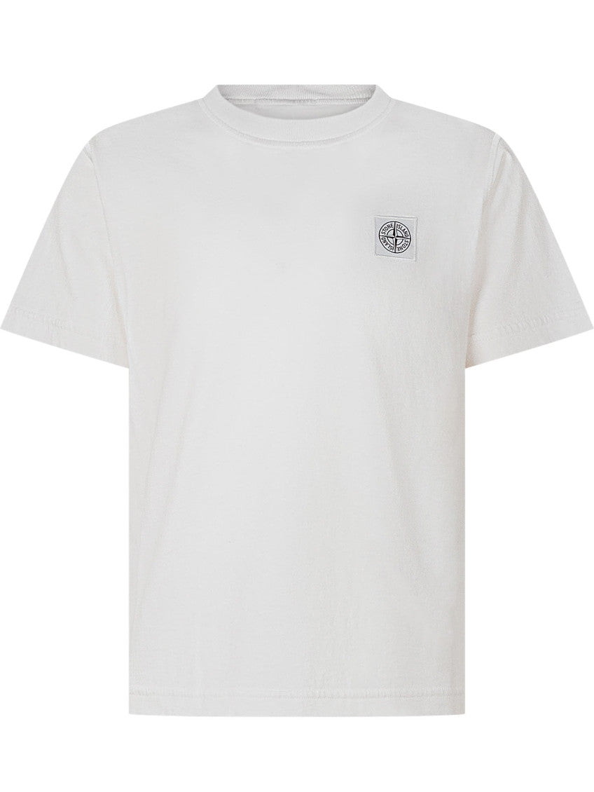 Kids White Logo T-Shirt 1