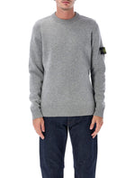 Grey Crew Neck Sweater 1