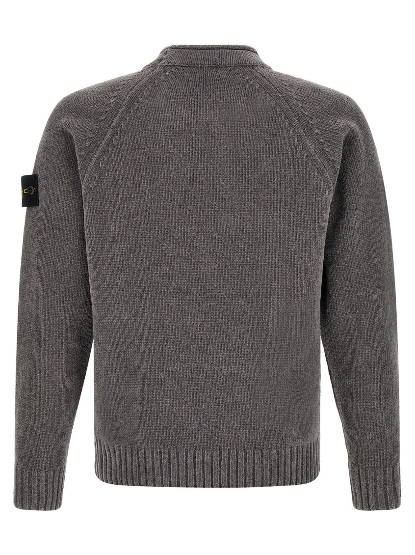 Dark Grey Knitted Sweater 2