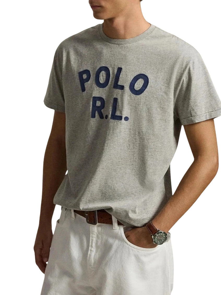Grey Crew Neck T-Shirt 2
