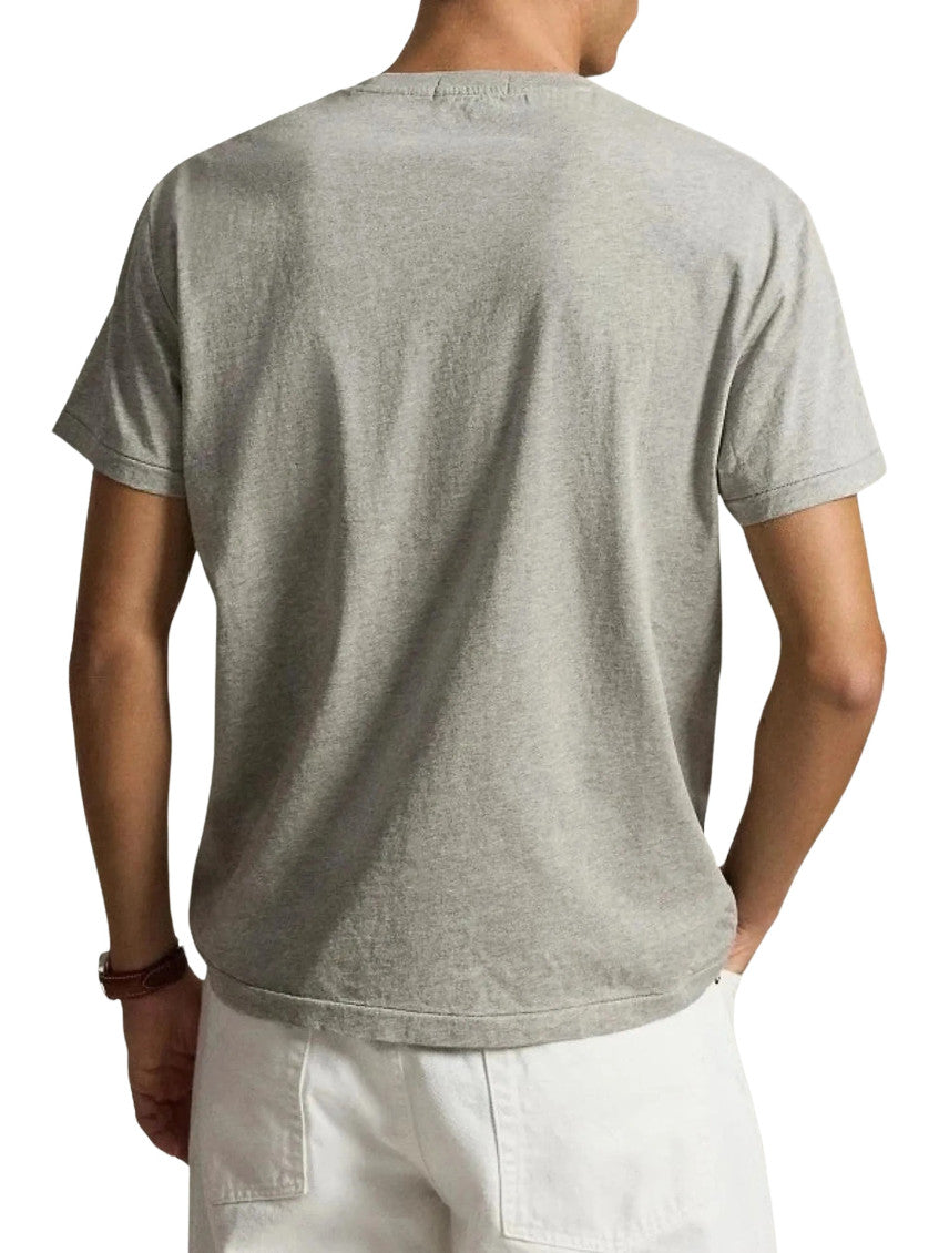Grey Crew Neck T-Shirt 3