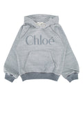 Kids Gray Logo Hoodie 1