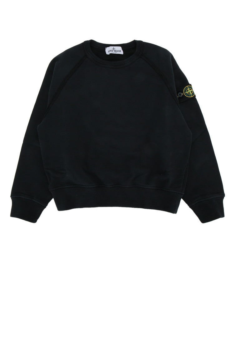 Kids Black Logo Sweatshirt 1