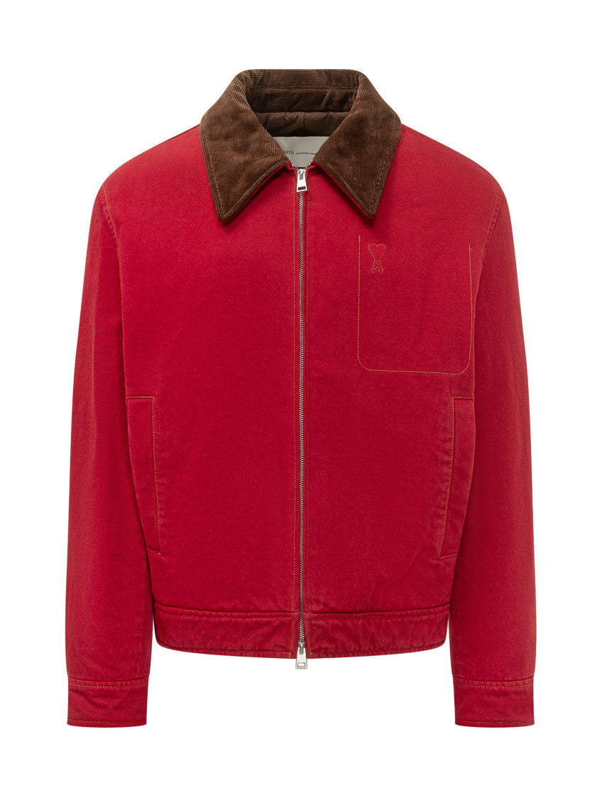Red Logo Regular Jacket 1