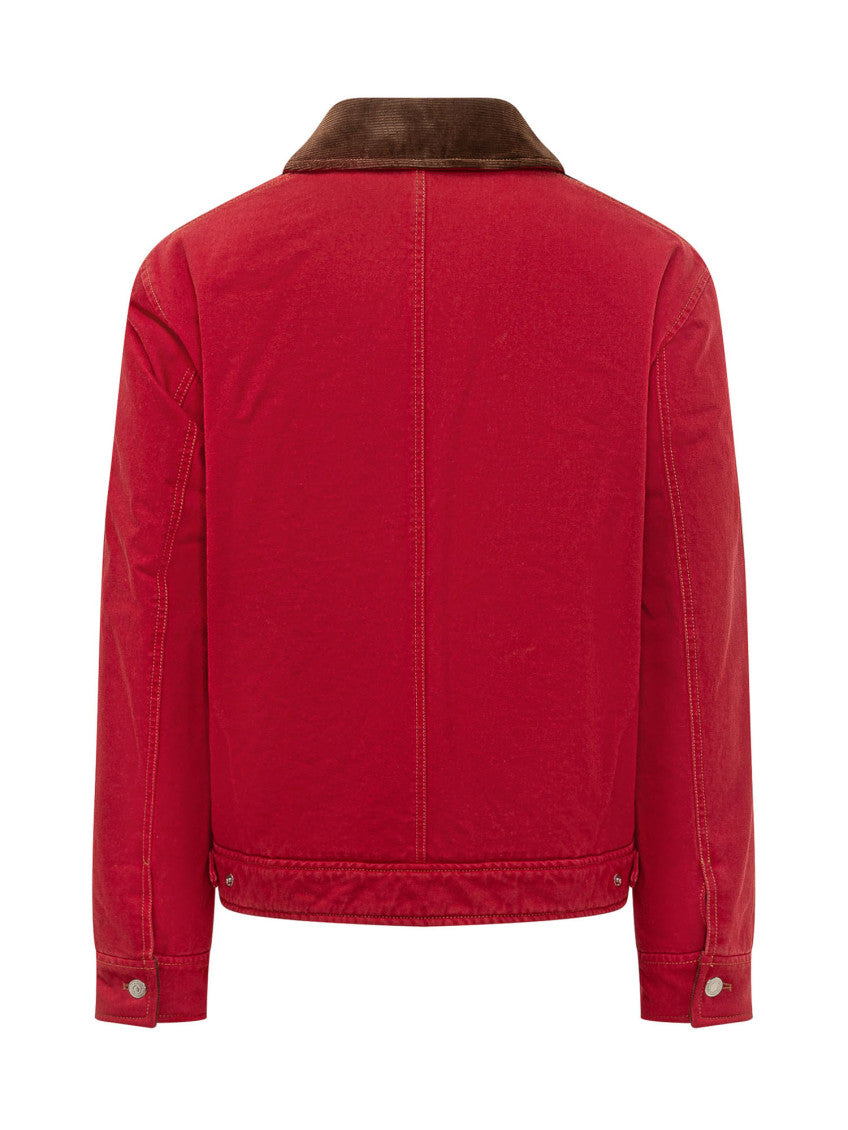 Red Logo Regular Jacket 2