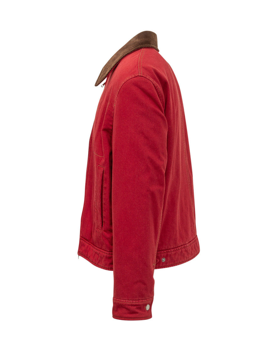 Red Logo Regular Jacket 3