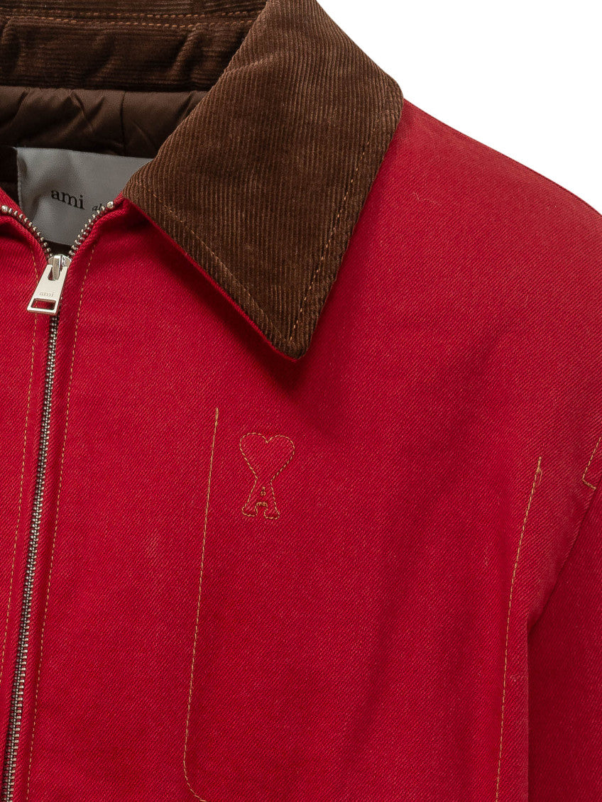 Red Logo Regular Jacket 4