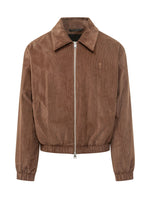 Brown Shirt Collar Jacket 1