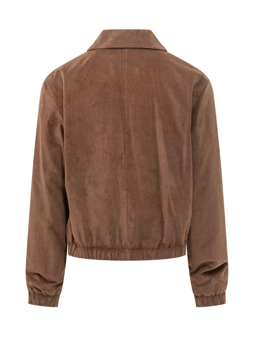 Brown Shirt Collar Jacket 2