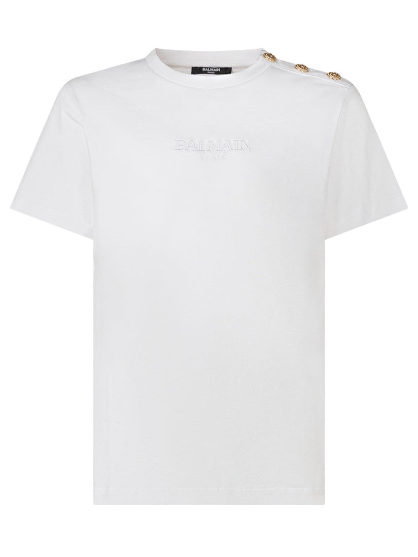 Kids White Logo T-shirt 1