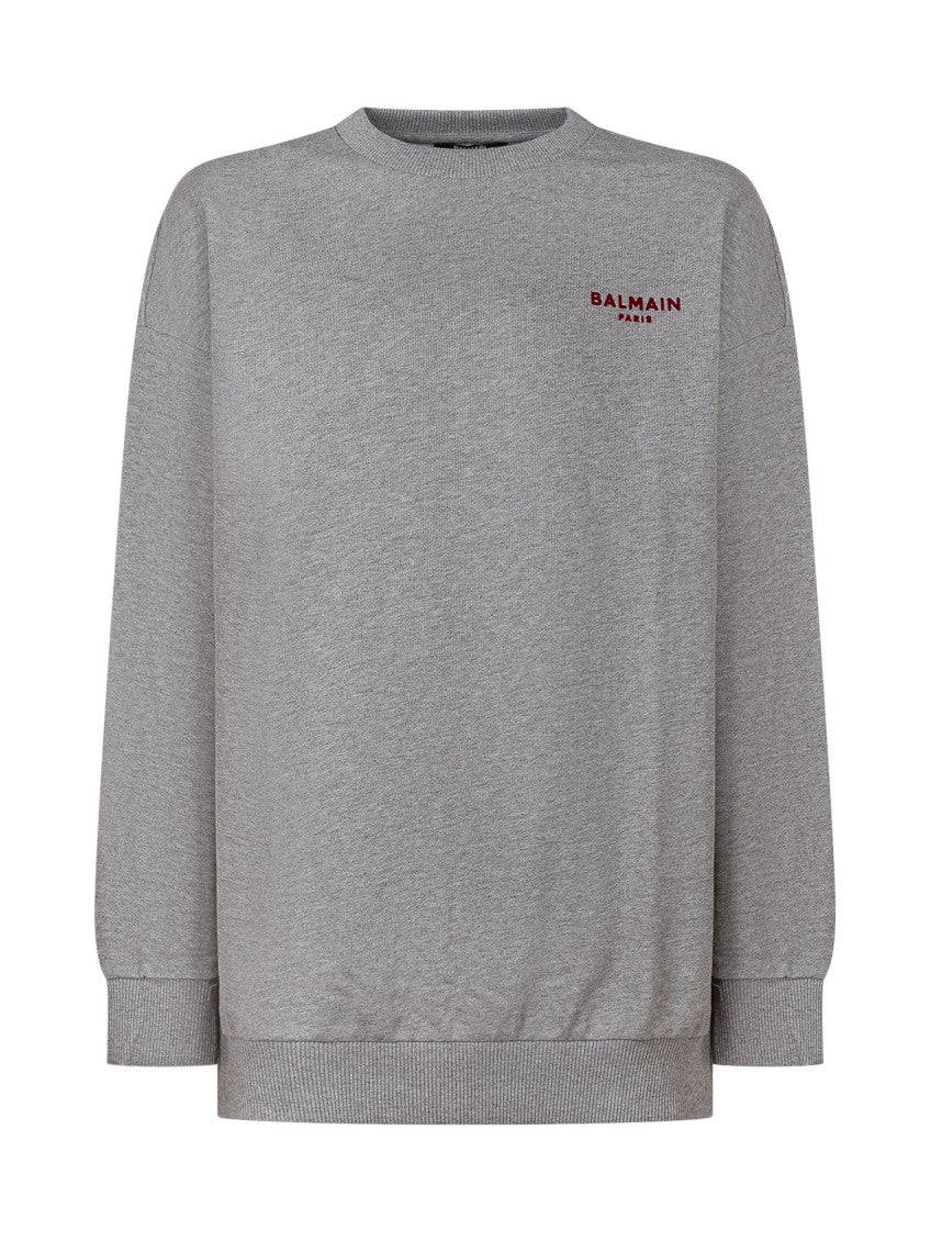 Kids Grey Logo Sweatshirt 1