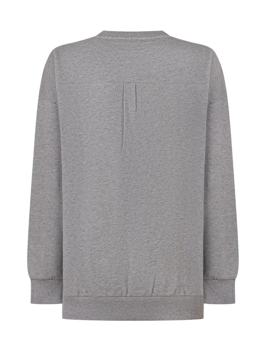 Kids Grey Logo Sweatshirt 2