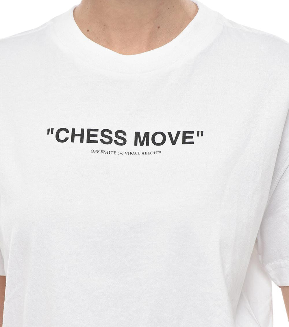 White Crew Neck T-Shirt 3