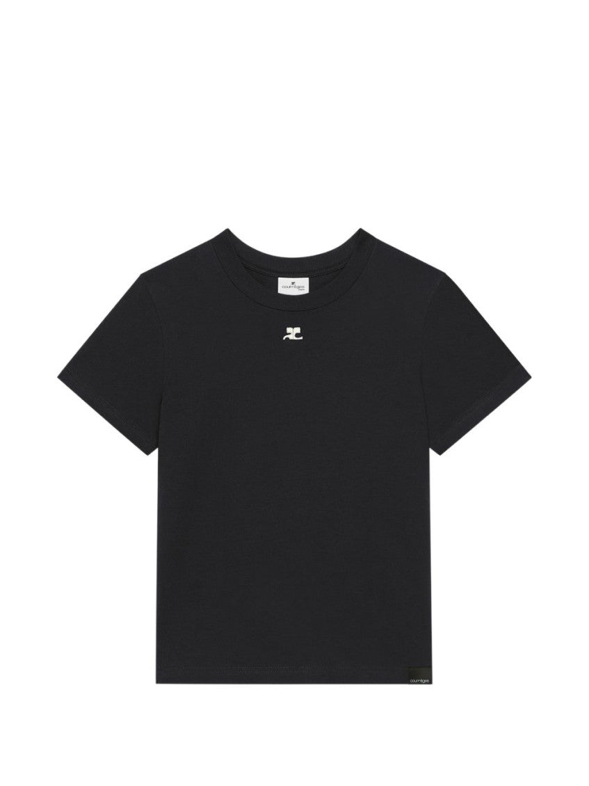 Black Crew Neck T-Shirt 1