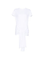 White Tie-Waist T-Shirt 1