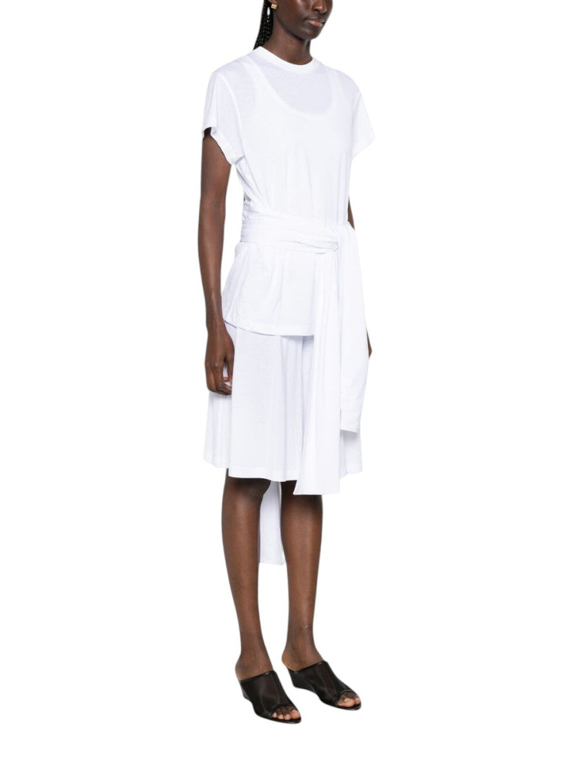 White Tie-Waist T-Shirt 2