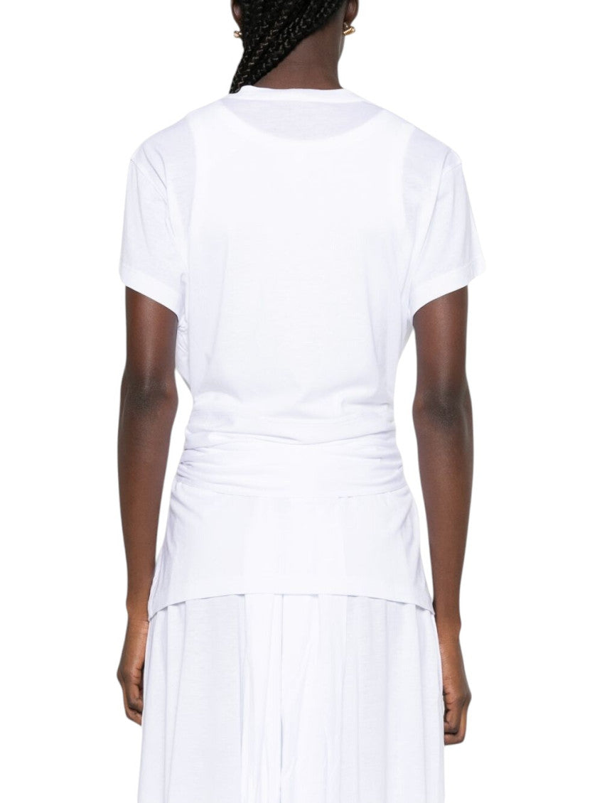 White Tie-Waist T-Shirt 3