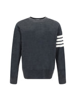 Dark Grey Stripes Sweater 1