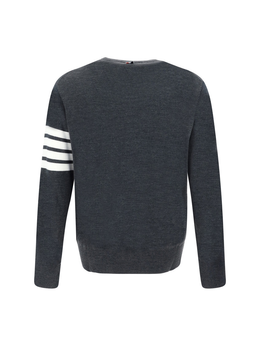 Dark Grey Stripes Sweater 2