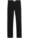 Black Mid Rise Jeans 1