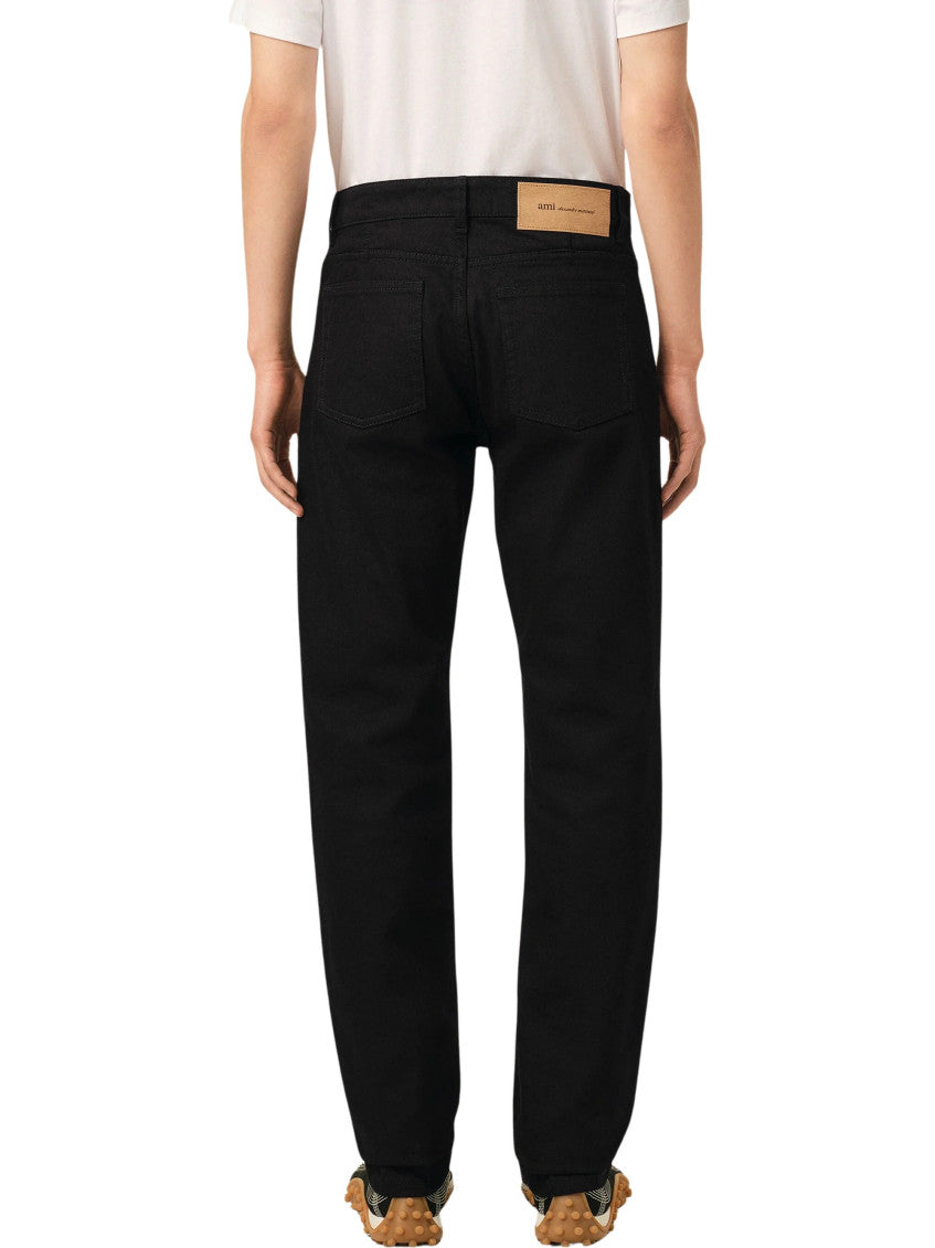 Black Mid Rise Jeans 3