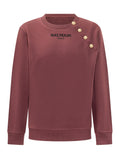 Kids Burgundy Logo Sweatshirt 1