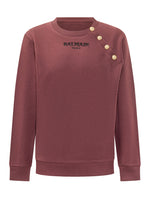 Kids Burgundy Logo Sweatshirt 1