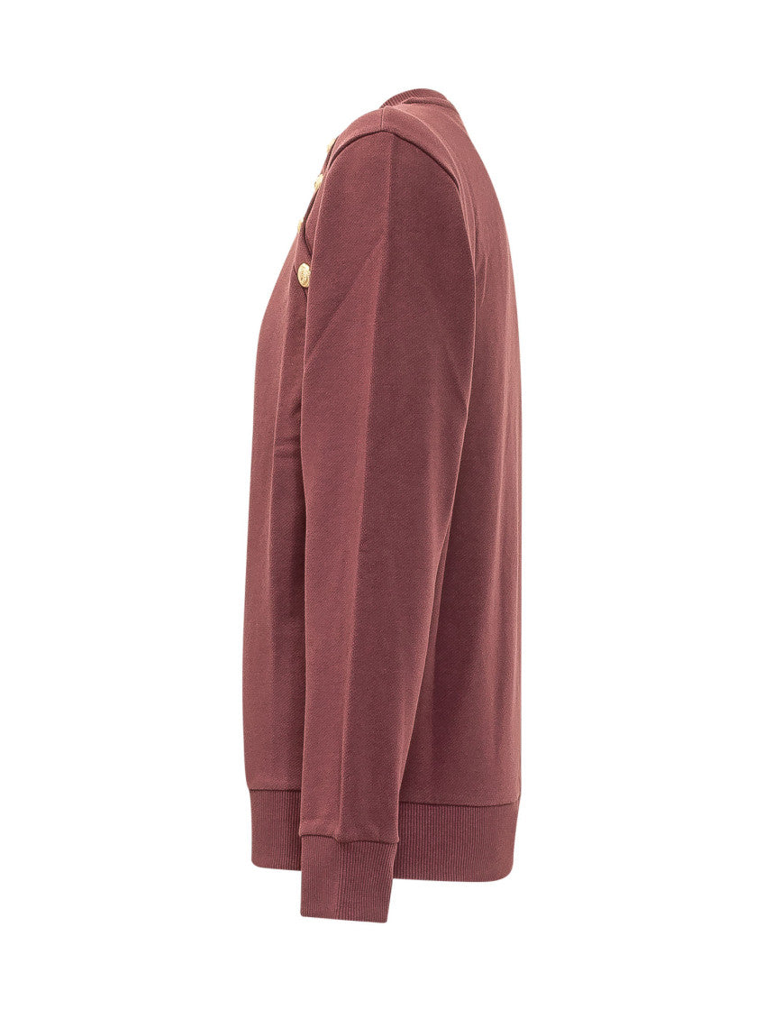 Kids Burgundy Logo Sweatshirt 3