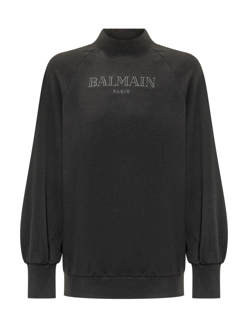 Kids Black Logo Sweatshirt 1