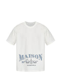 White Graphic Logo T-Shirt 1