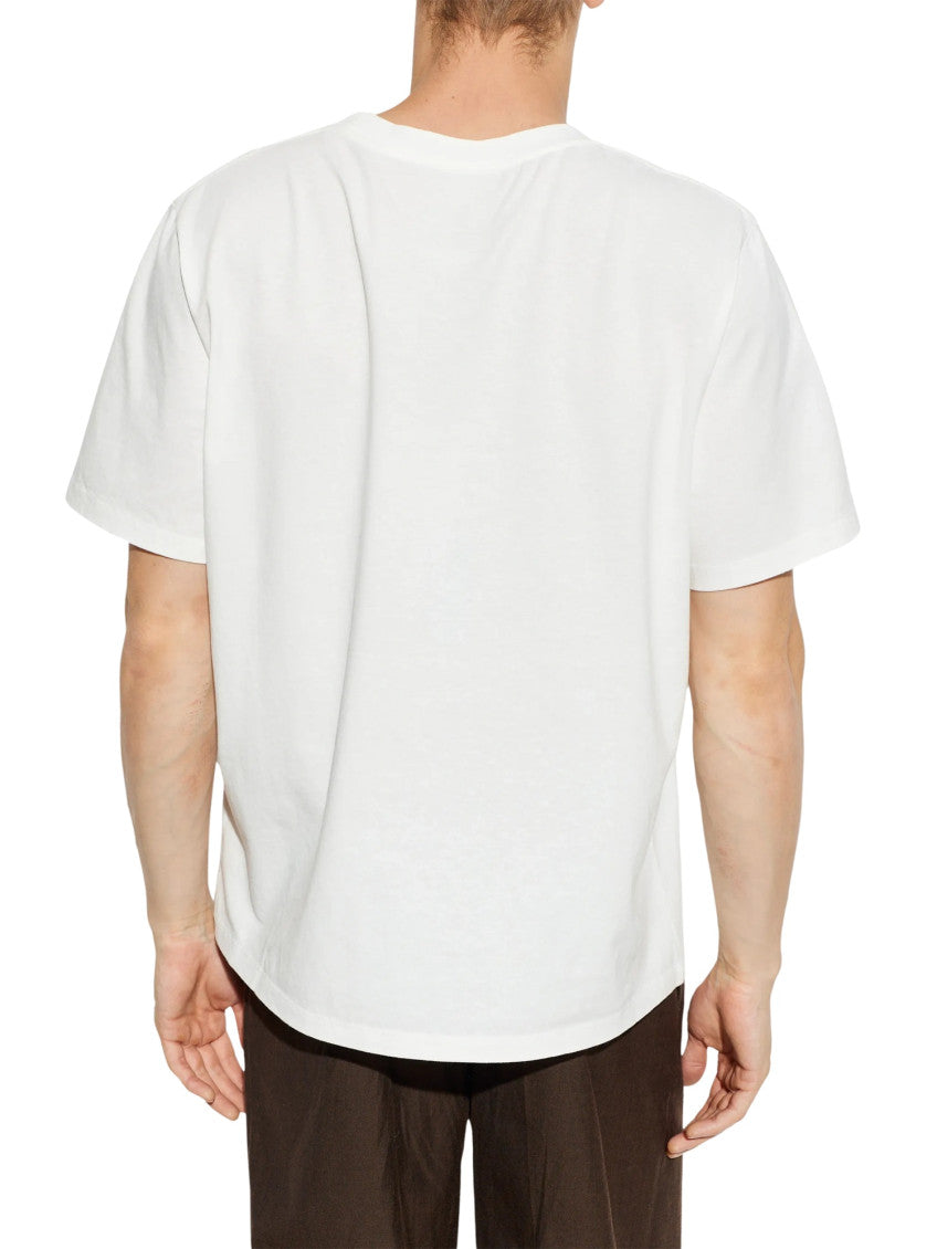 White Graphic Logo T-Shirt 3