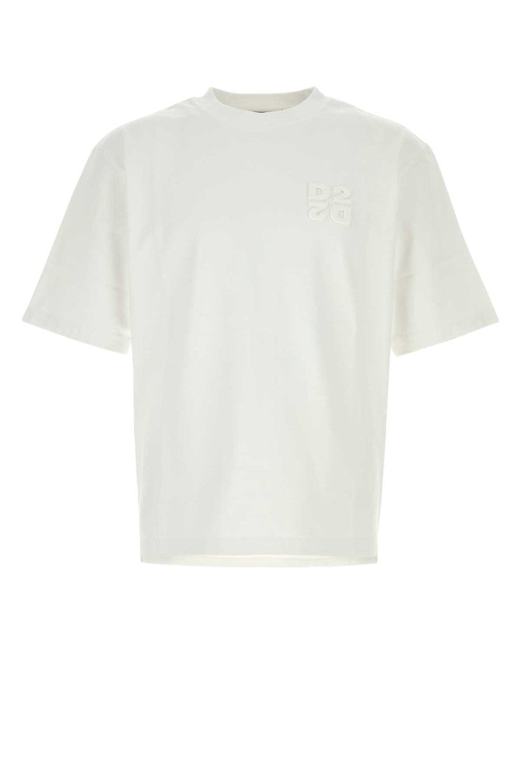 White Crew Neck T-Shirt 1