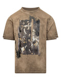 Brown Crew Neck T-Shirt 1