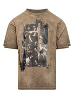 Brown Crew Neck T-Shirt 1