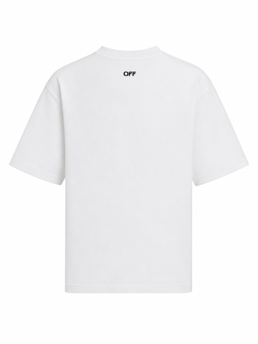 White Crew Neck T-Shirt 1