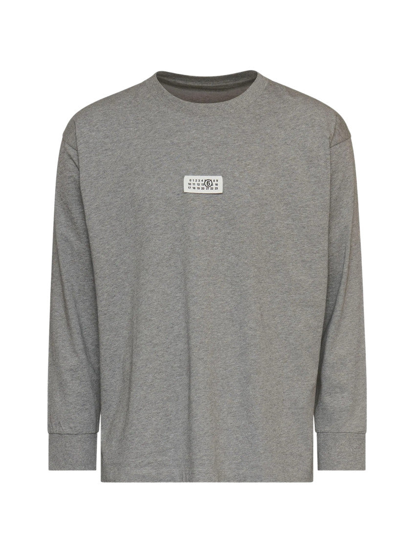 Grey Crew Neck T-Shirt 1