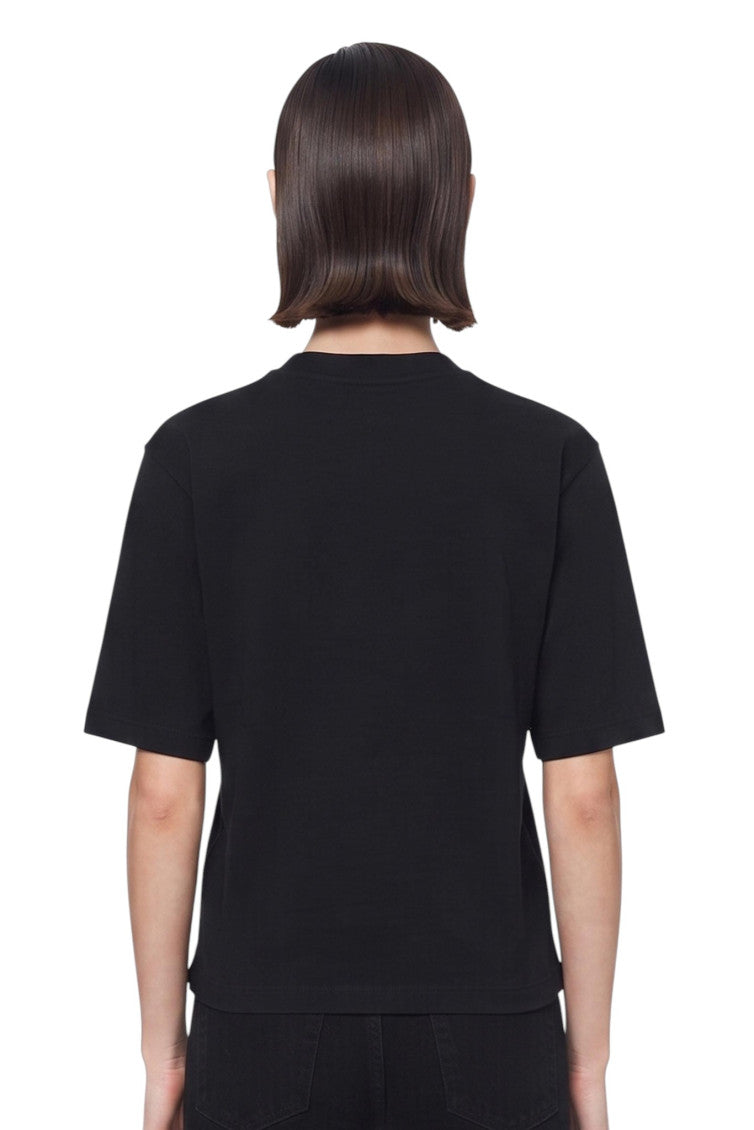 Black Crew Neck T-Shirt 2