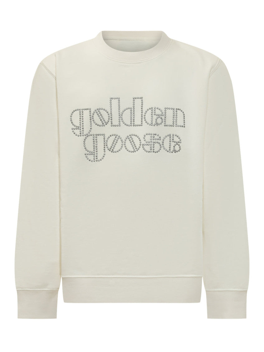 Kids White Logo Sweatshirt 1