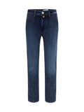 Blue Mid Rise Jeans 1