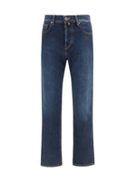 Blue Mid Rise Jeans 1