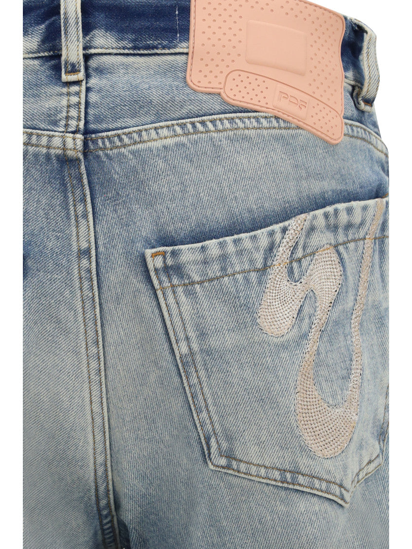 Light Blue Loose Jeans 3