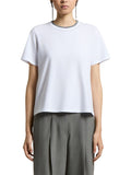 White Crew Neck T-Shirt 1