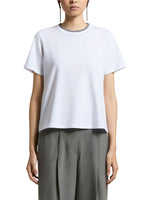 White Crew Neck T-Shirt 1