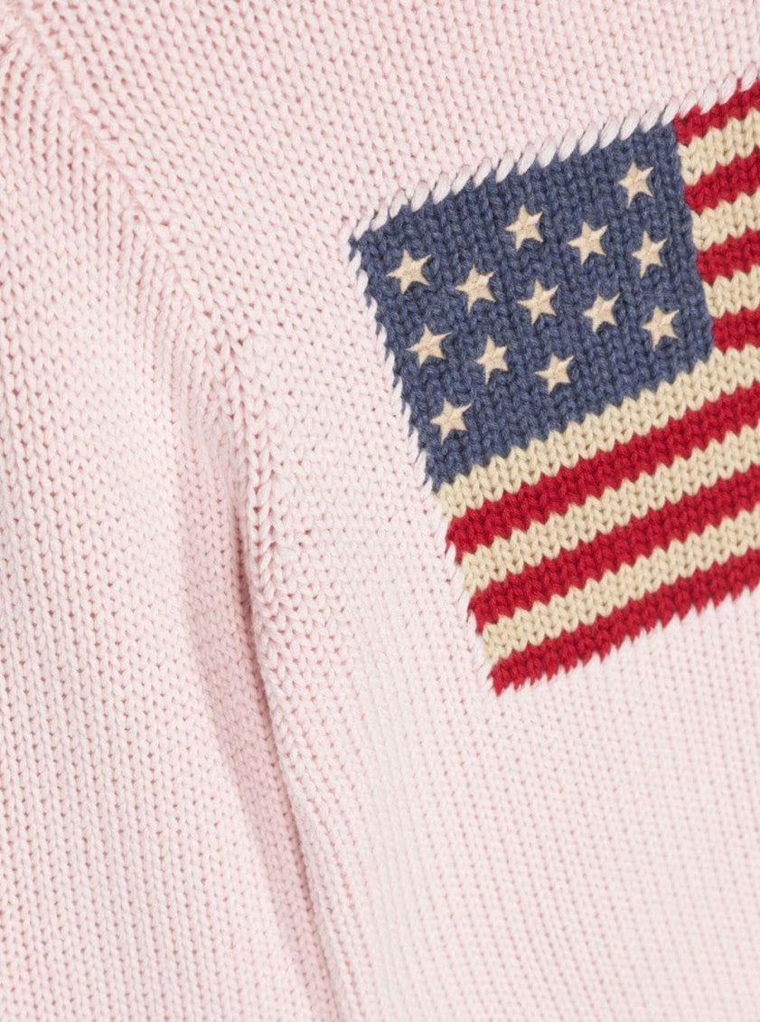 Kids Pink Graphic Sweater 3