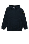 Kids Navy Blue Logo Hoodie 1