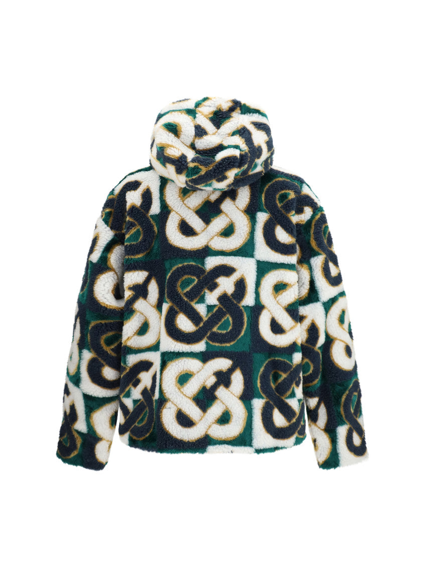 Multicolor Logo Fleece Jacket 2