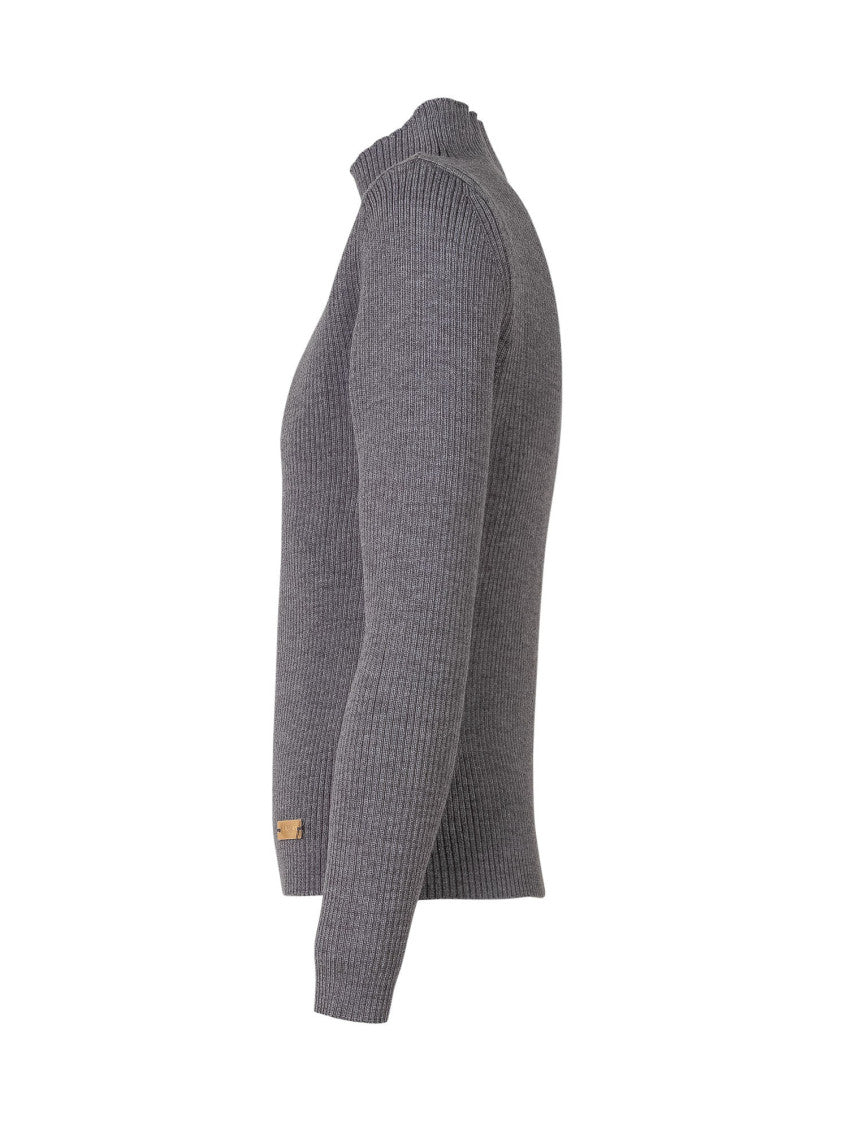 Kids Grey Knitted Sweater 3